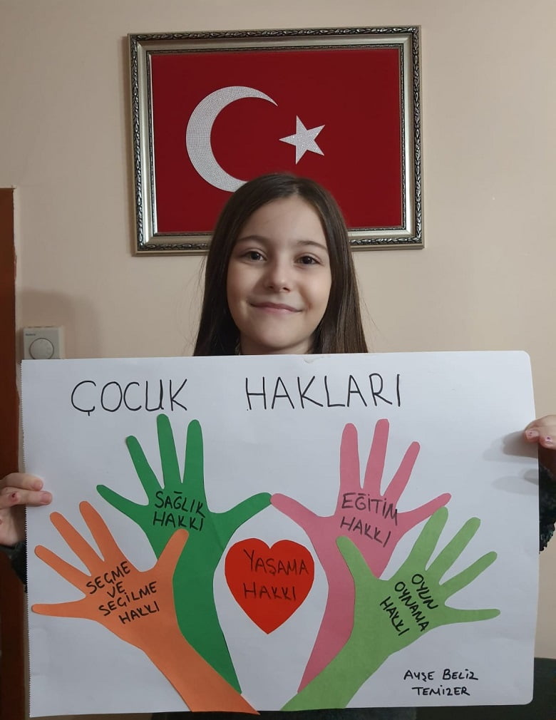 Başkent'ten Dünyaya gönderilen çocuk mesajları 6