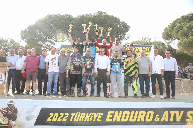 İzmir Bergama'da Türkiye Enduro'nun ilk ayağı tamamlandı 2