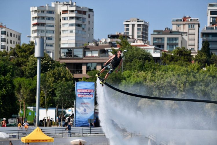 Yer çekimine meydan okudular! 2