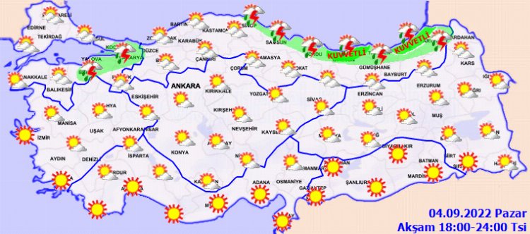 9 ile çok kuvvetli yağış ve fırtına uyarısı! Türkiye'de bugün hava nasıl olacak? 3