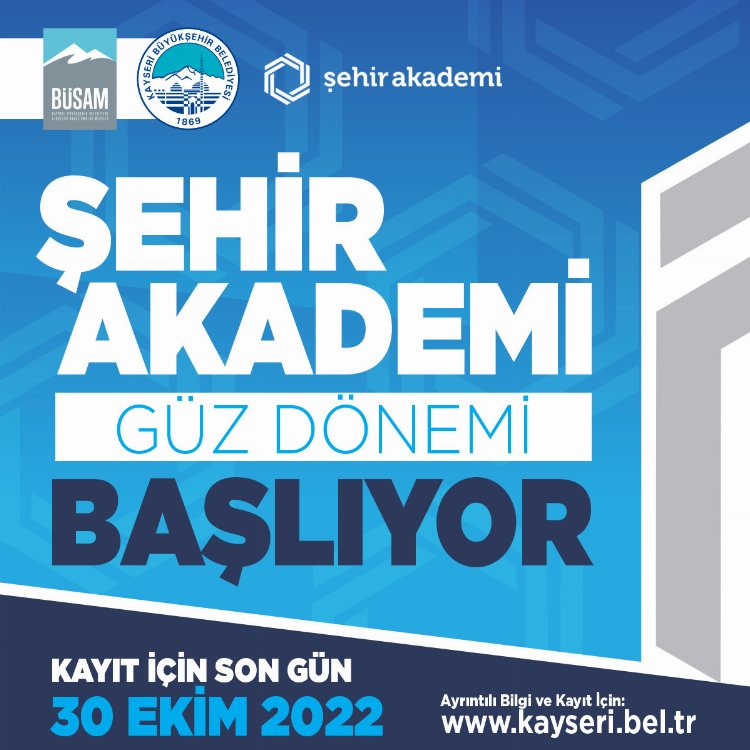 Şehir Akademi'de güz kayıtları başladı 1