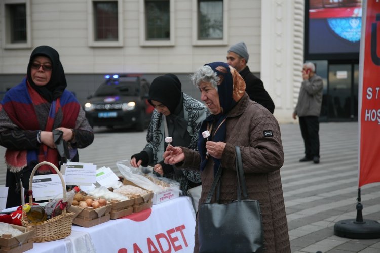 Bursa'da 'Saadet'li kadınlardan 'yerli' açıklama 1