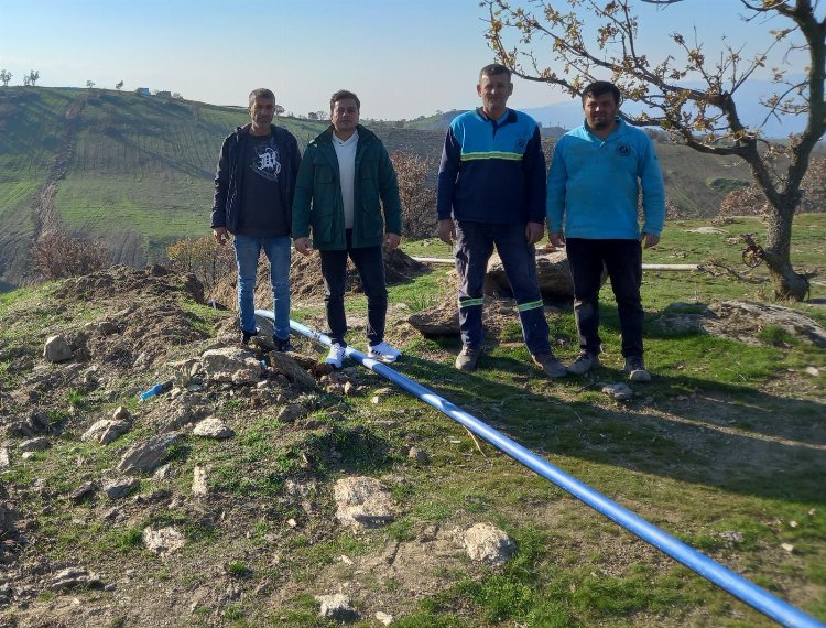 Manisa Salihli'de kesintisiz su için çalışıyor 1