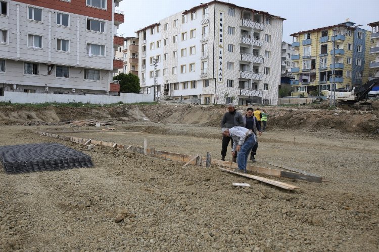 Kocaeli'den Hatay'a 7 noktada prefabrik çarşı 1