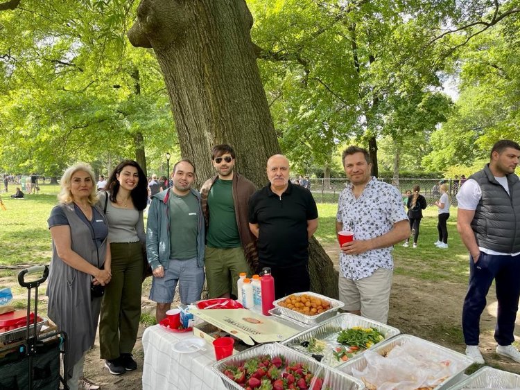 ABD'de MIM Society üyeleri Central Park'ta buluştu 1