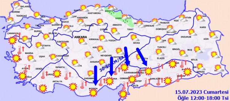 Hava sıcaklıklarına dikkat! Yurtta bugün hava nasıl olacak? 1