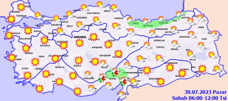 Yurtta bugün hava nasıl olacak? Doğu Karadeniz kıyıları dikkat! 1