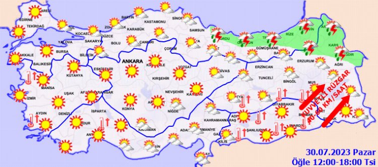 Yurtta bugün hava nasıl olacak? Doğu Karadeniz kıyıları dikkat! 2