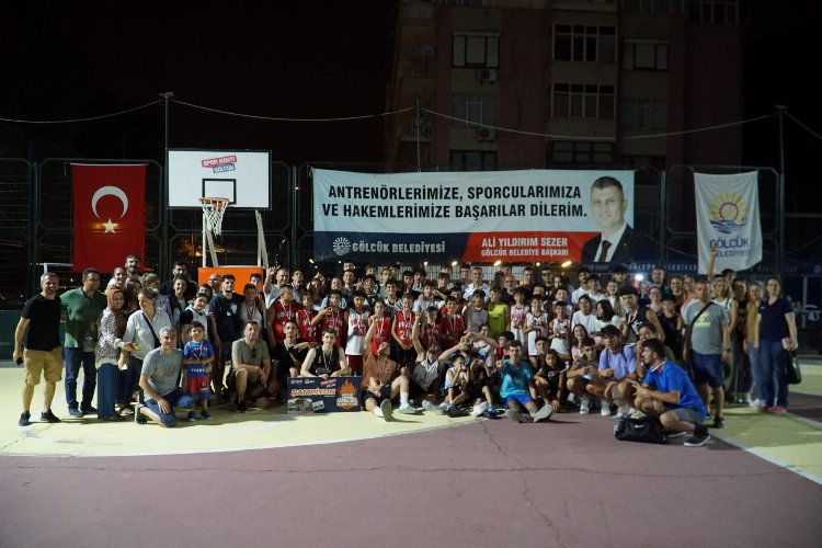 Gölcük'te sokak basketboluna muhteşem final 1