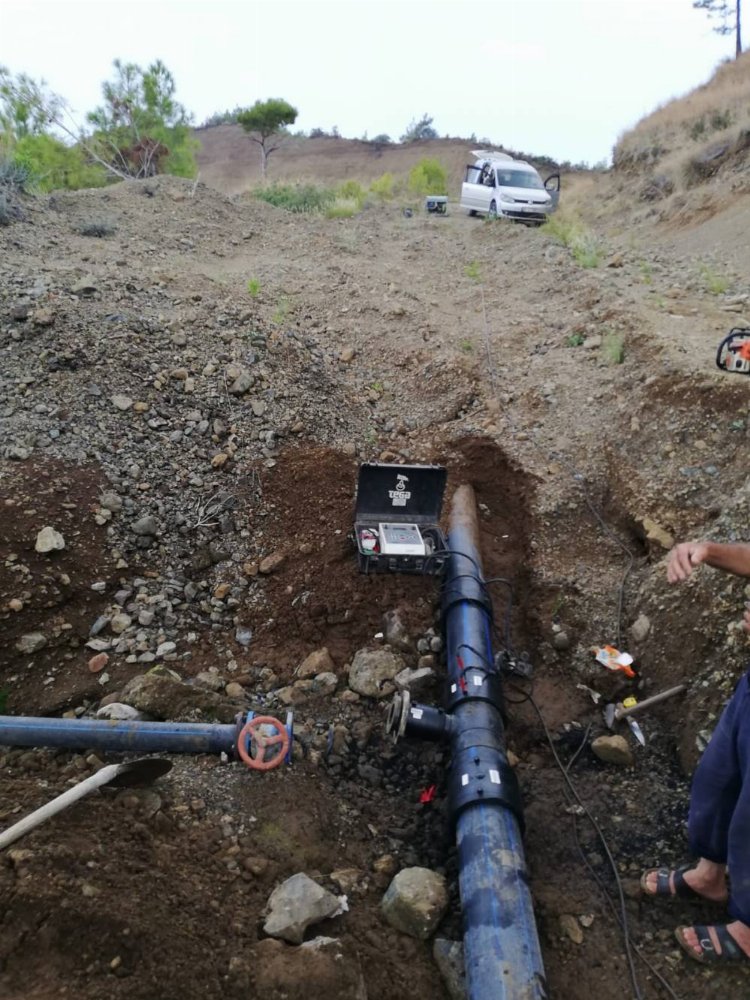 Hatay'da tarımsal sulamada yeni hatlara devam 1