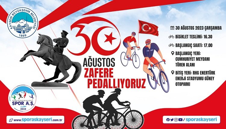 Kayseri Büyükşehir 30 Ağustos'ta zafere pedallayacak 1