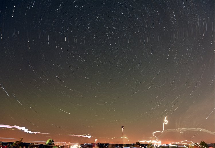 Konya'da meteor yağmuru için pozlama etkinliği 2