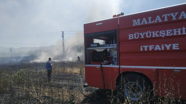 Malatya İtfaiyesi Temmuz'da 845 olaya müdahale etti 1