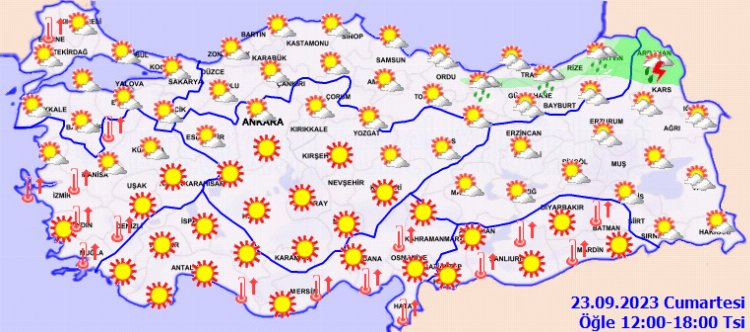 Ağustos sıcakları başlıyor mu? Bugün hava durumu nasıl? 1