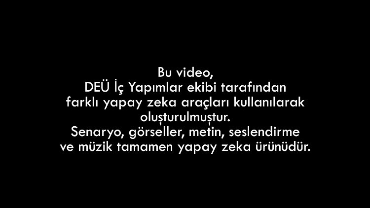 Dokuz Eylül'den yapay zekâ ile 'kurtuluş' videosu 2