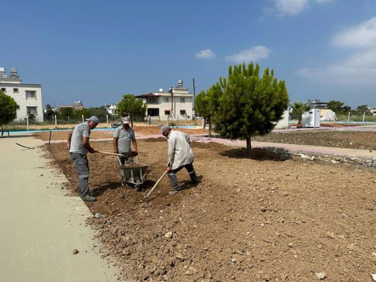 Hatay'da yeşil alanlar düzenleniyor 1