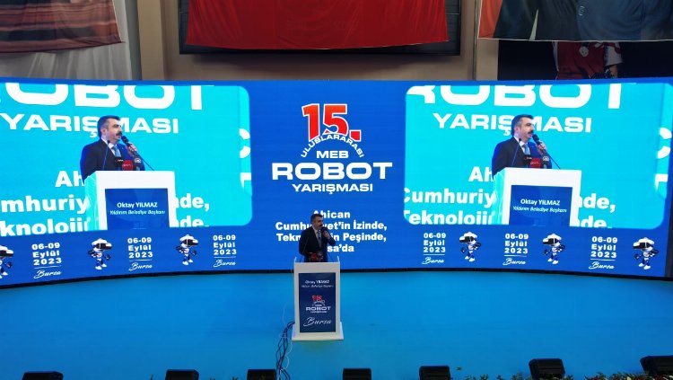 MEB Robot Yarışması Bursa'da başladı 1