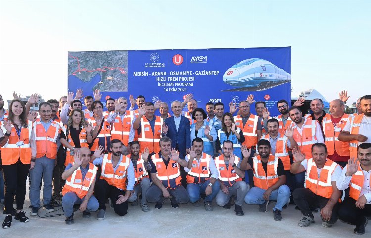 Mersin-Gaziantep hızlı tren hattı bölgeye hareket kazandıracak 1