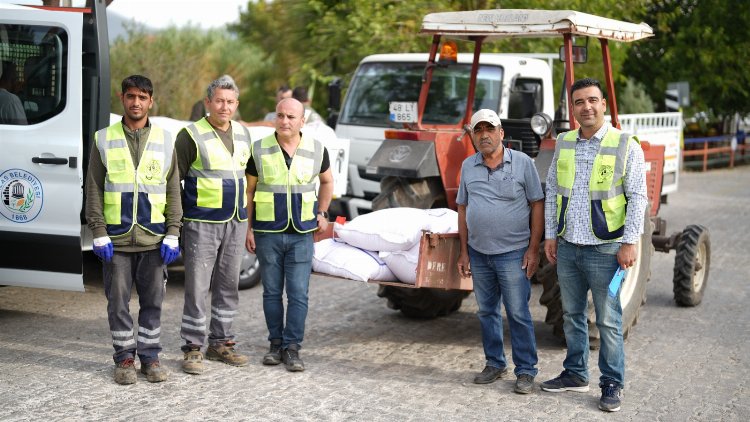 Milas'tan çiftçilere tohum desteği 1