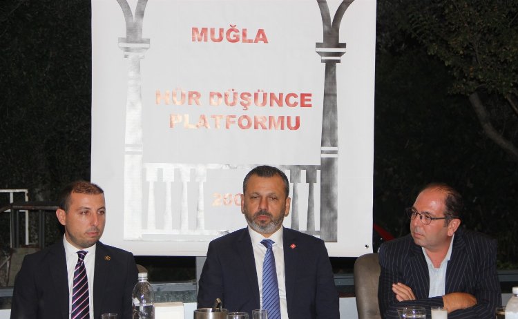 Muğla'da 'Hür Düşünce' toplantısı 1