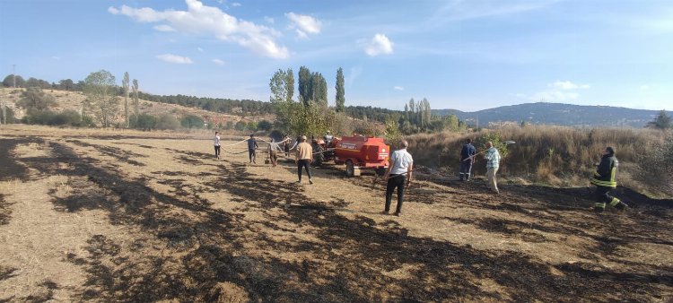 Muğla'da yangına ilk müdahale tankerleri görevde 1