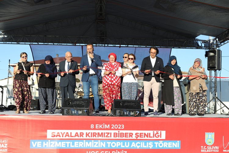 Silivri Sayalar'da hem biber, hem hizmet şenliği 1