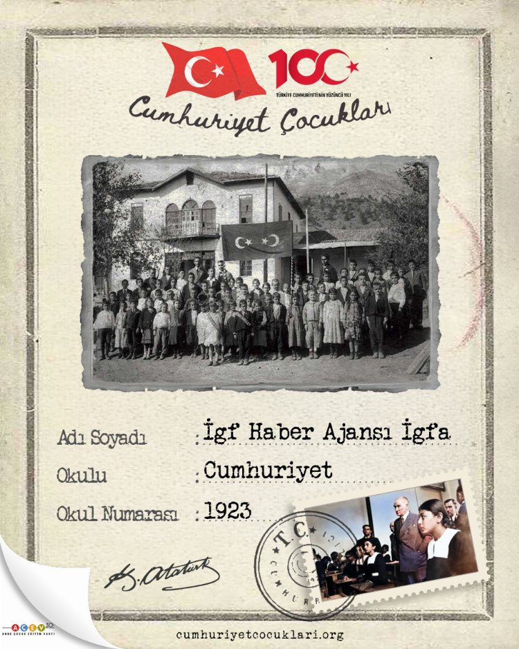 Yaşasın Cumhuriyet... Cumhuriyetimiz 100 yaşında 1