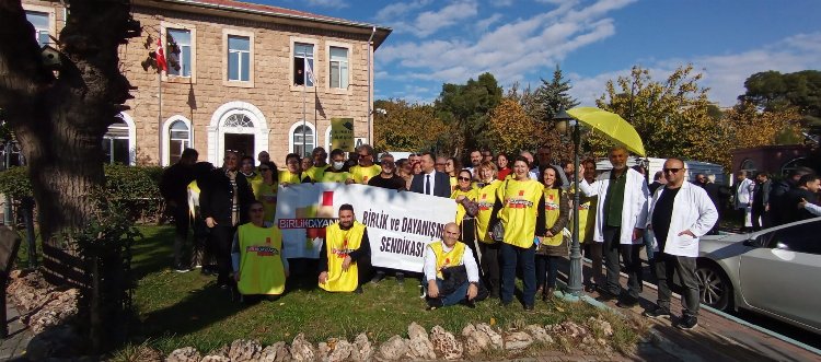 Birlik ve Dayanışma Sendikası'ndan Dr. Hacı Yusuf Eryazgan'a destek 1