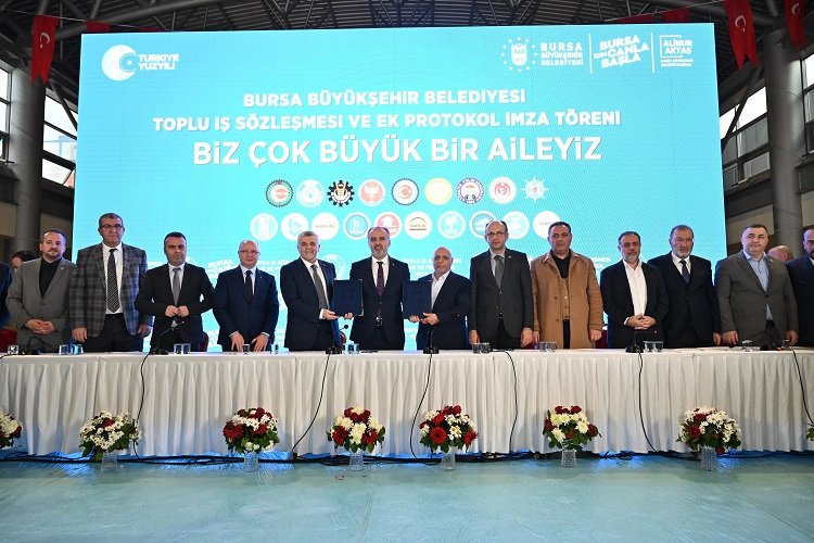 Bursa Büyükşehir Belediyesi'nde toplu sözleşme sevinci 2