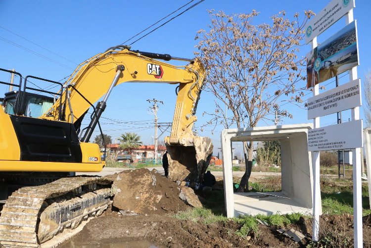 Manisa Turgutlu'da İstasyonaltı'na altyapı çalışması 1