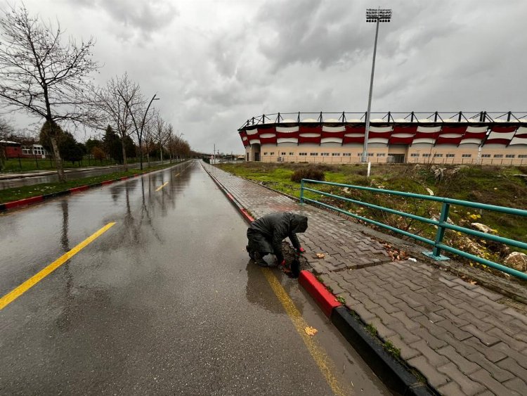 Manisa'da MASKİ ekipleri fırtına ve yağışta sahadaydı 1