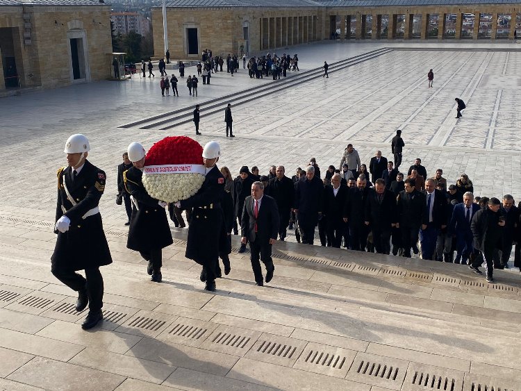 Osmaniye’nin kurtuluşunun 102. yılında Anıtkabir ziyareti 2