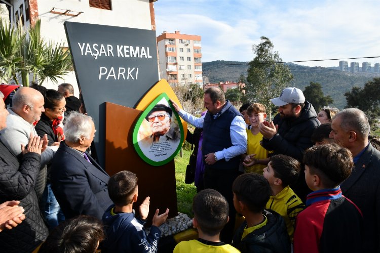 Yaşar Kemal Parkı Çiğli’de törenle açıldı 1