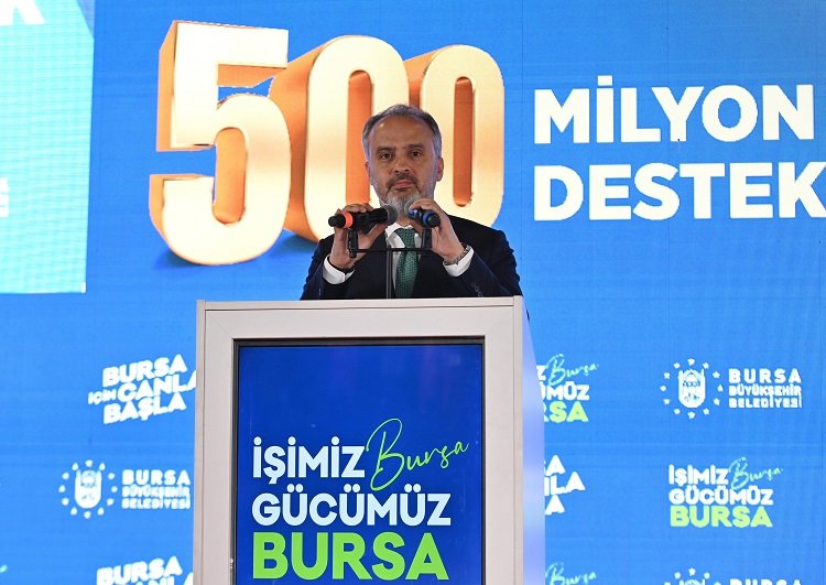 Bursa'da 50 bin haneye 75 Milyon TL destek 1