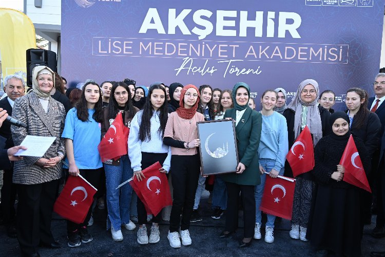 Konya'da Akşehir Lise Medeniyet Akademisi açıldı 2