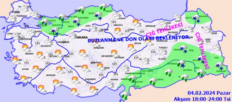 Meteoroloji'den buzlanma ve don uyarısı 3