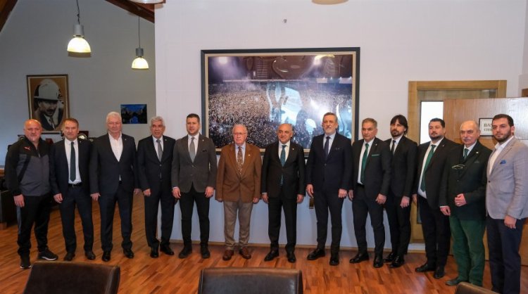 TFF Başkanı'ndan Bursaspor'a ziyaret 2