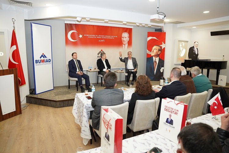 AK Parti Nilüfer Belediye Başkan Adayı Çolak iş dünyasına seslendi 1