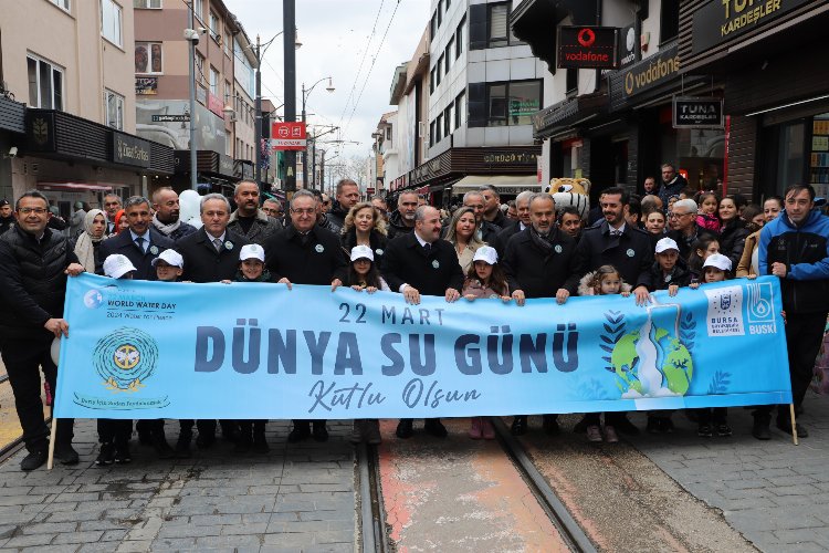 Bursa'da Barış için su yürüyüşü 4