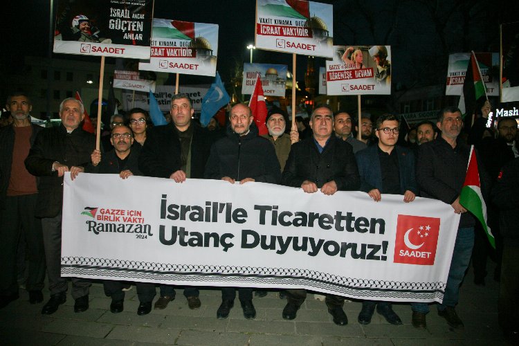 Bursa'da Saadet adayı Akkaya'dan AK Parti'ye açık çağrı... İsrail'le ticareti kesin adaylıktan çekileyim 1