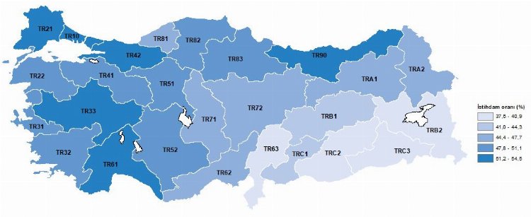 İşsizlik rakamları açıklandı... Van'da işsizlik, Tekirdağ'da istihdam var 3