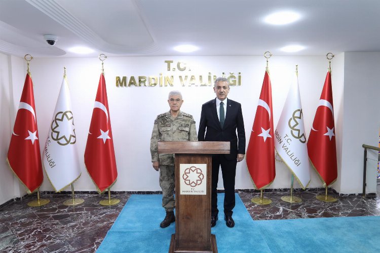 Jandarma Genel Komutanı Orgeneral Arif Çetin Mardin'de 1