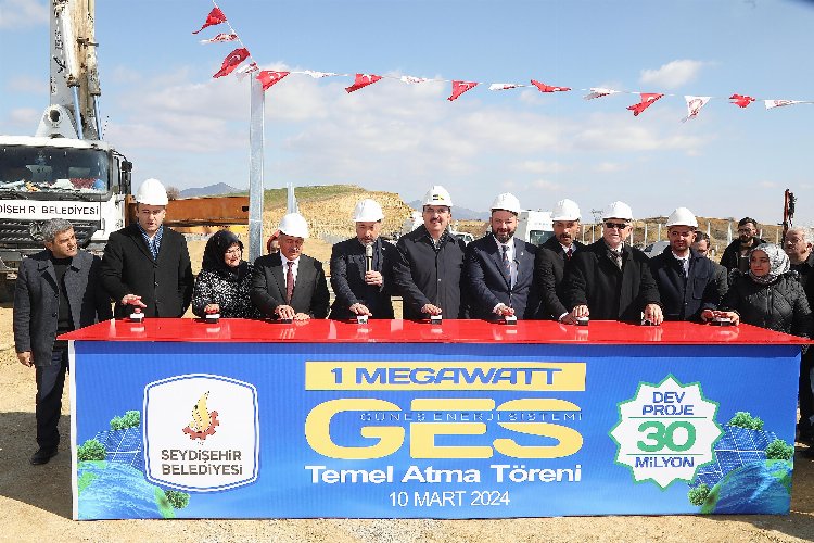 Konya Seydişehir'e GES temeli 1