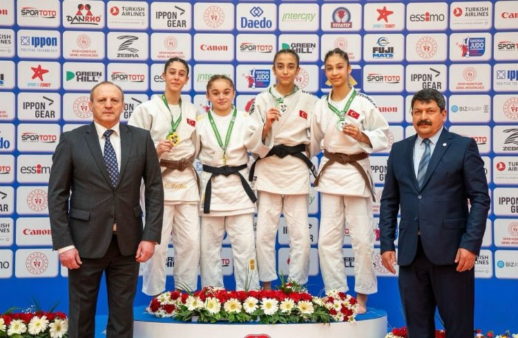 Konya'ya judoda 6 madalya birden 1