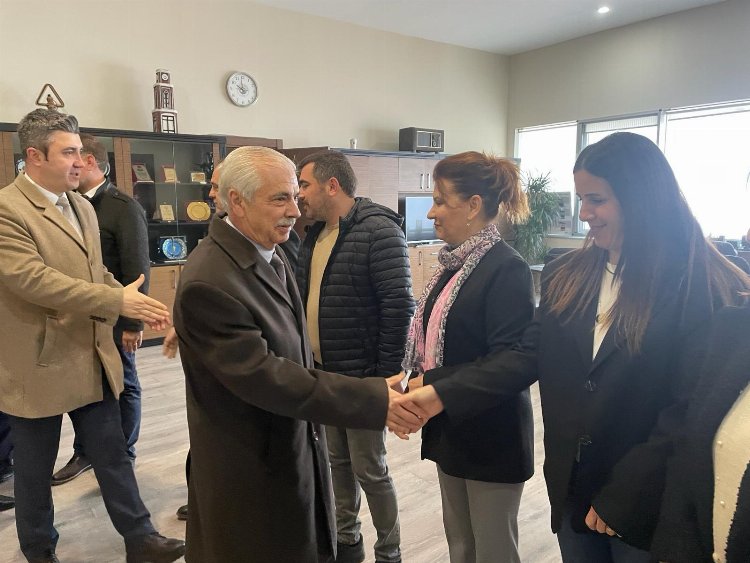 Mehmet Özcan’dan, Keşan Belediye Başkanı Mustafa Helvacıoğlu’na ziyaret 1
