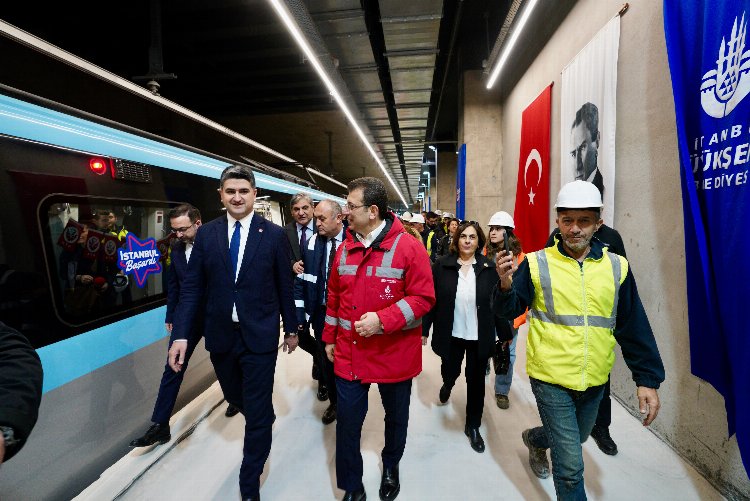 Ümraniye-Ataşehir-Göztepe Metro Hattı’nda test sürüşü 1